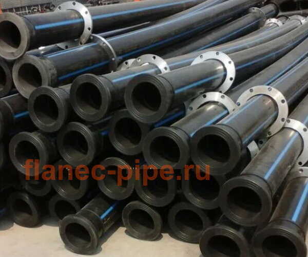 Труба ПЭ 100 63 мм с фланцами в Тюмени