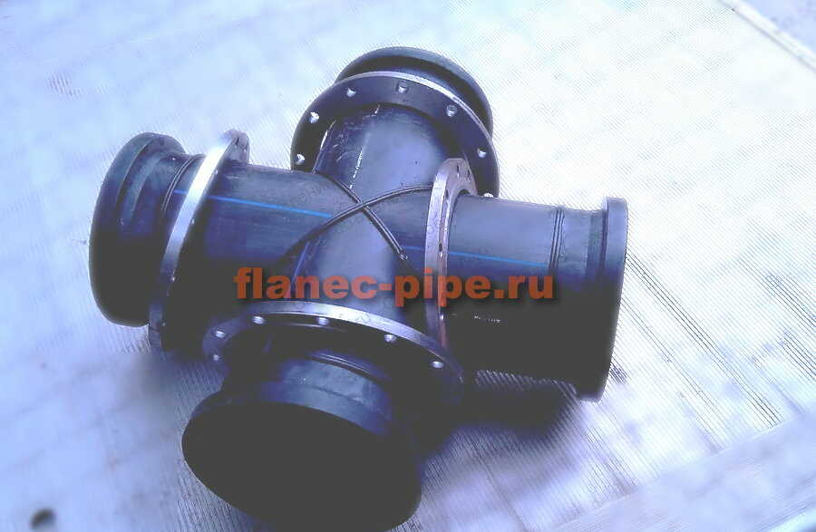 Купить крестовины полиэтиленовые в Тюмени офланцованные